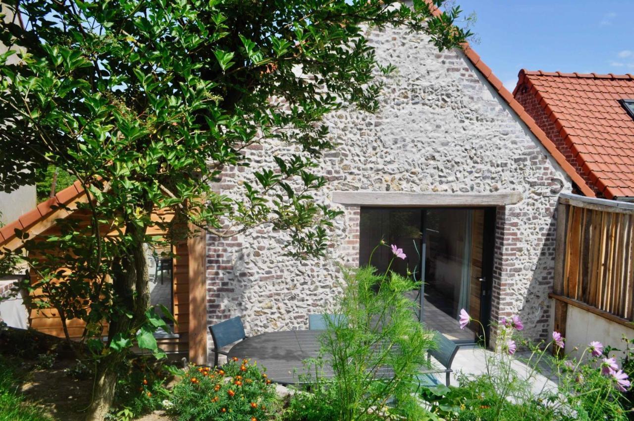 Les Bobos A La Ferme Bed & Breakfast La Madelaine-sous-Montreuil Dış mekan fotoğraf