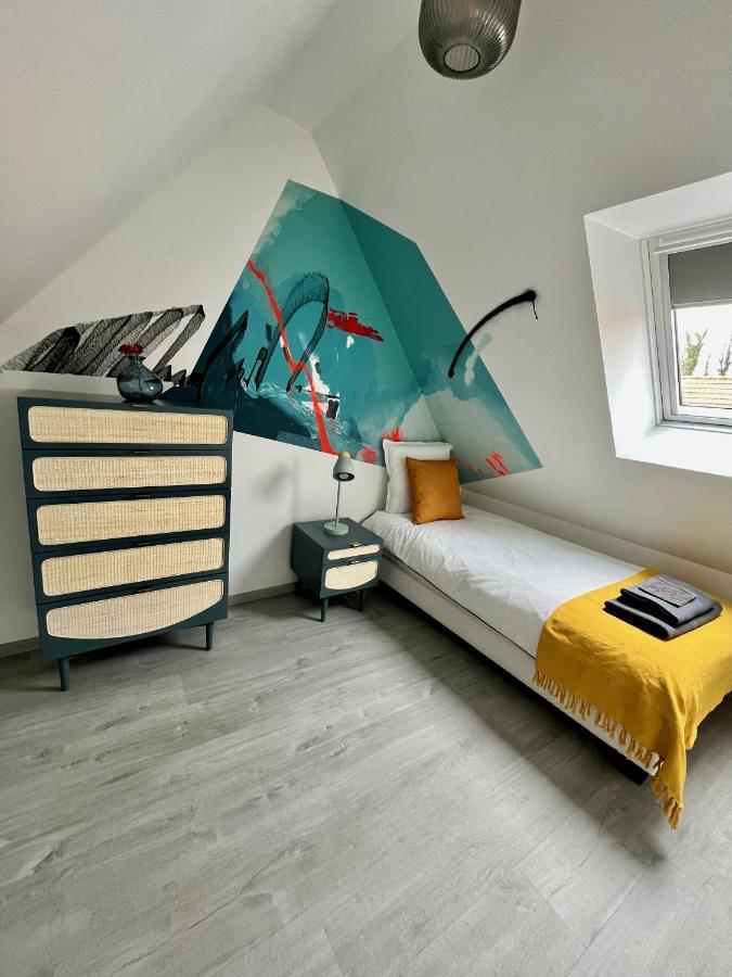 Les Bobos A La Ferme Bed & Breakfast La Madelaine-sous-Montreuil Dış mekan fotoğraf