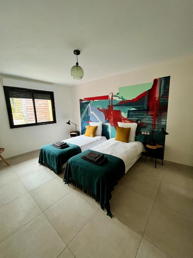 Les Bobos A La Ferme Bed & Breakfast La Madelaine-sous-Montreuil Dış mekan fotoğraf
