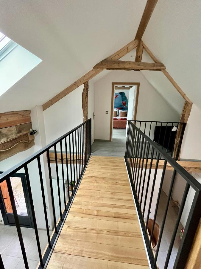 Les Bobos A La Ferme Bed & Breakfast La Madelaine-sous-Montreuil Dış mekan fotoğraf