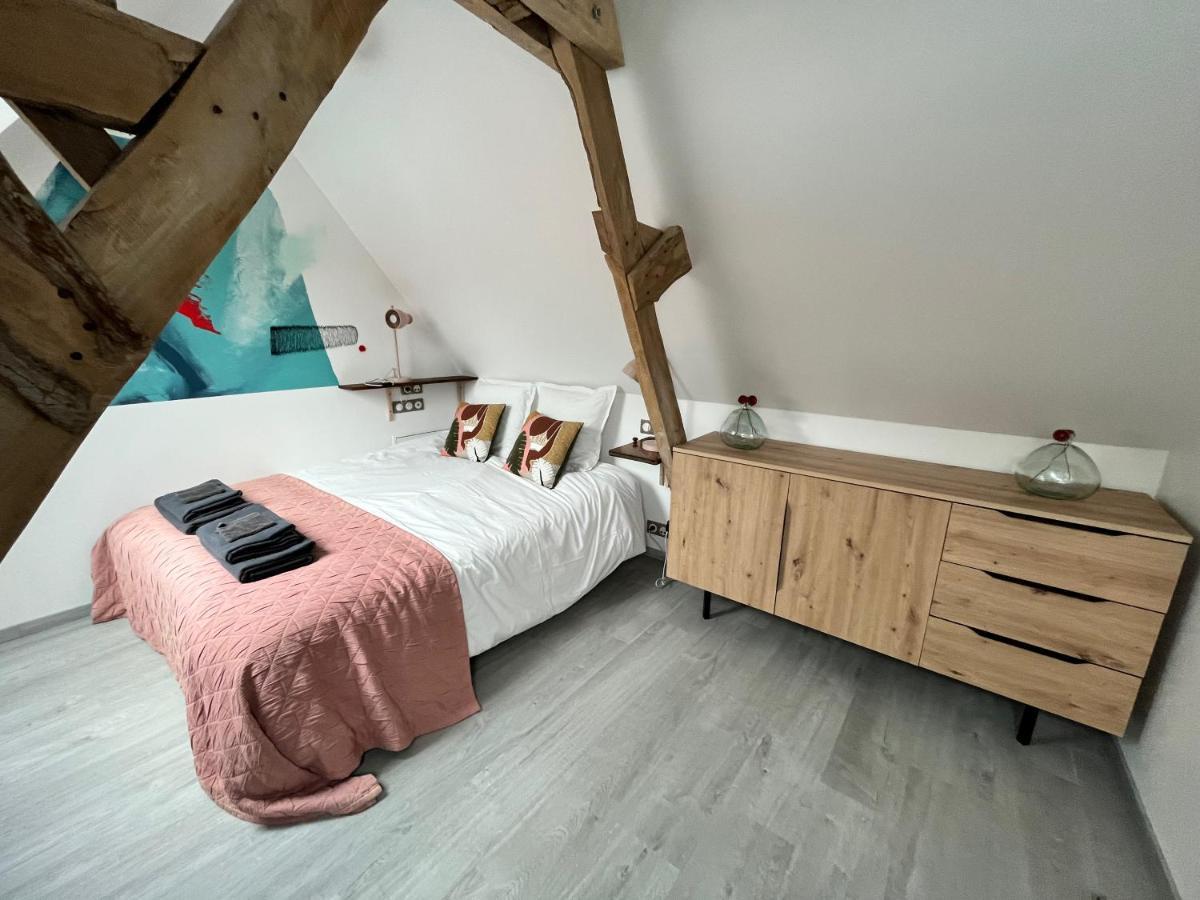 Les Bobos A La Ferme Bed & Breakfast La Madelaine-sous-Montreuil Dış mekan fotoğraf