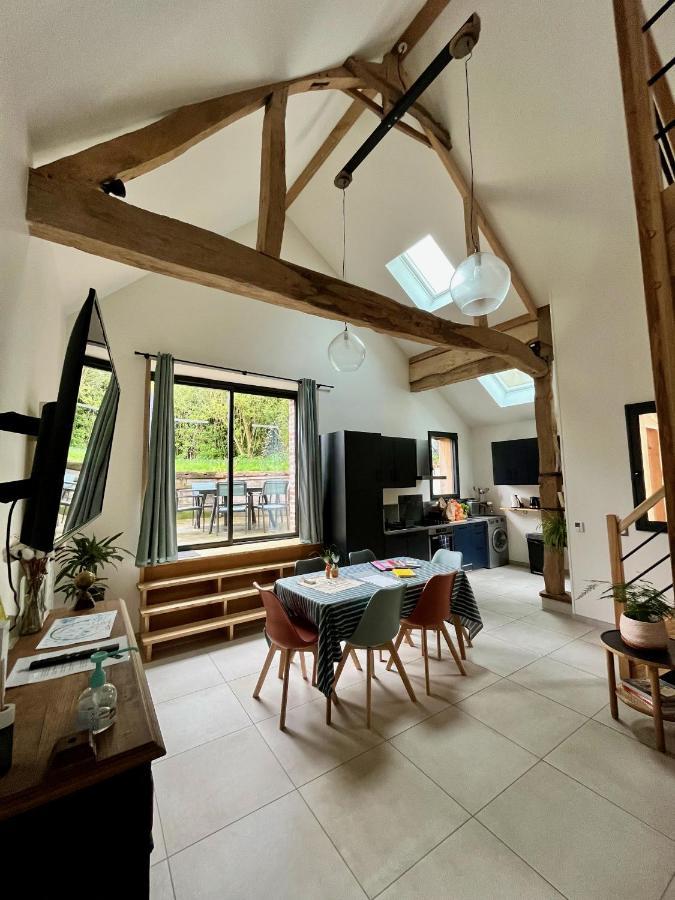 Les Bobos A La Ferme Bed & Breakfast La Madelaine-sous-Montreuil Dış mekan fotoğraf