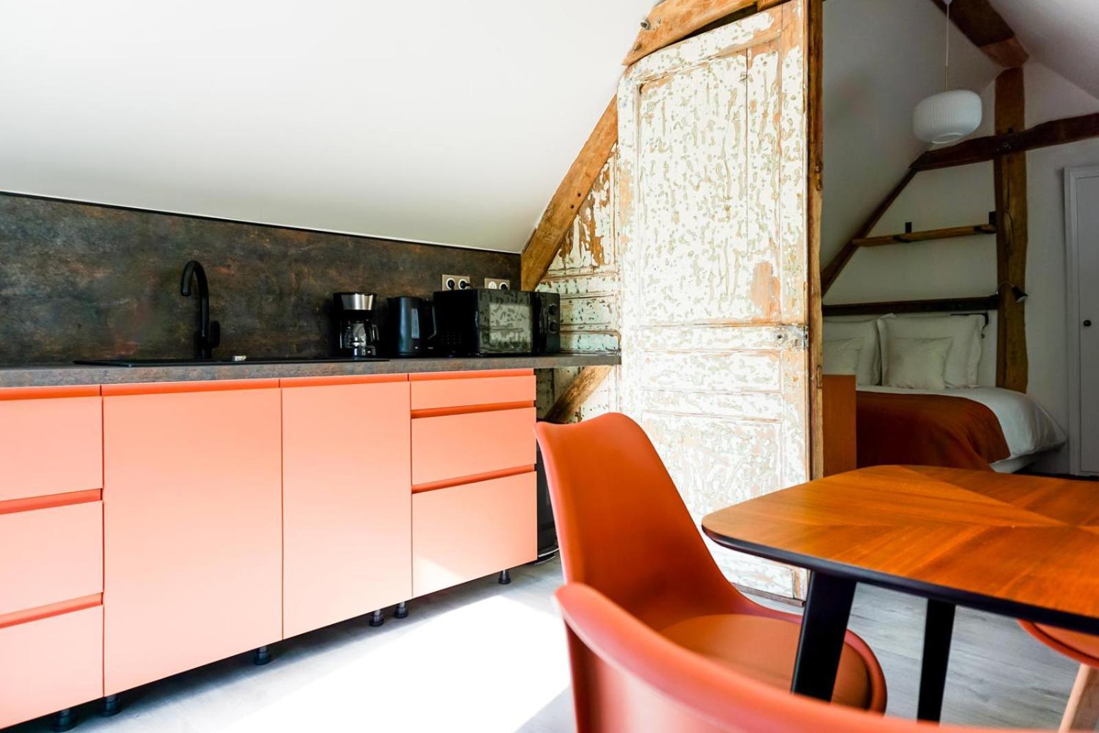 Les Bobos A La Ferme Bed & Breakfast La Madelaine-sous-Montreuil Dış mekan fotoğraf